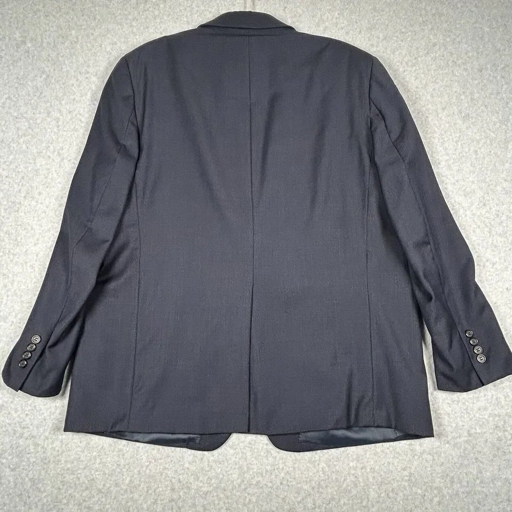 Ralph‎ Ralph Lauren Luxury Navy Blue Men's Blazer 100% Wool 48R EUC